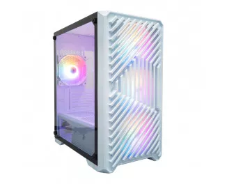 Корпус 1stPlayer T5-WH-4F1-W White без БП