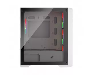 Корпус 1stPlayer T5-WH-4F1-W White без БП