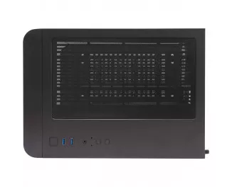 Корпус 1stPlayer UV5-BK-2FC7R-1FC7 Black без БП