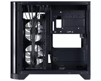 Корпус 1stPlayer UV5-BK-2FC7R-1FC7 Black без БП
