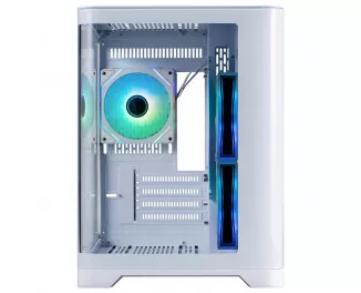 Корпус 1stPlayer UV5-WH-2FC7R-W-1FC7-W White без БП