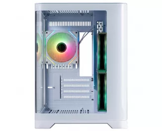 Корпус 1stPlayer UV5-WH-2FC7R-W-1FC7-W White без БП