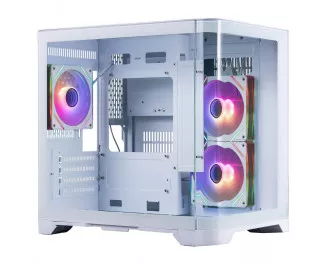 Корпус 1stPlayer UV5-WH-2FC7R-W-1FC7-W White без БП