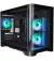Корпус 1stPlayer UV6-BK-2FC7R-1FC7 Black без БП