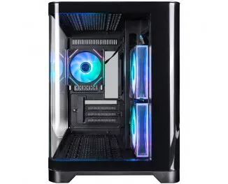 Корпус 1stPlayer UV6-BK-2FC7R-1FC7 Black без БП