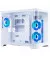 Корпус 1stPlayer UV6-WH-2FC7R-W-1FC7-W White без БП