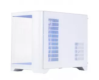 Корпус 1stPlayer UV6-WH-2FC7R-W-1FC7-W White без БП