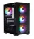 Корпус 1stPlayer X2-M-BK-4F7 Black без БП