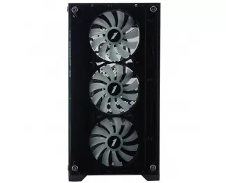 Корпус 1stPlayer X2-M-BK-4F7 Black без БП