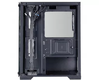 Корпус 1stPlayer X2-M-BK-4F7 Black без БП