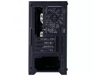Корпус 1stPlayer X2-M-BK-4F7 Black без БП