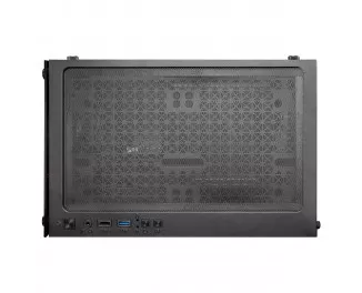 Корпус 1stPlayer X2-M-BK-4F7 Black без БП