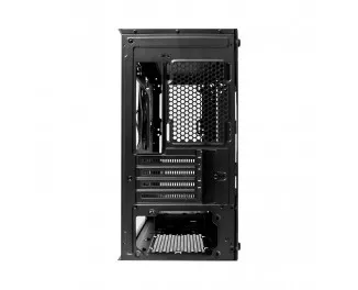 Корпус 1stPlayer X4-M-BK-2F1P-1F1 Black без БП