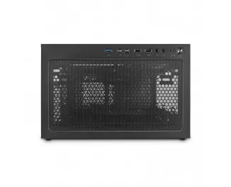 Корпус 1stPlayer X4-M-BK-2F1P-1F1 Black без БП