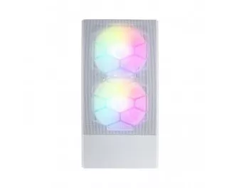 Корпус 1stPlayer X4-M-WH-2F1P-W-1F1-W White без БП