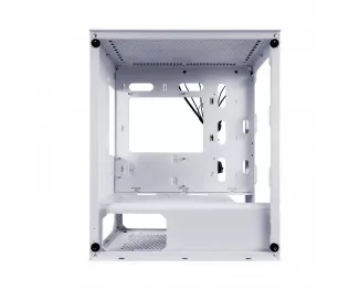 Корпус 1stPlayer X4-M-WH-2F1P-W-1F1-W White без БП