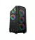 Корпус 1stPlayer XF-BK-4F7 Black без БП
