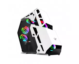 Корпус 1stPlayer ZX7-4F2-W-WH White без БП