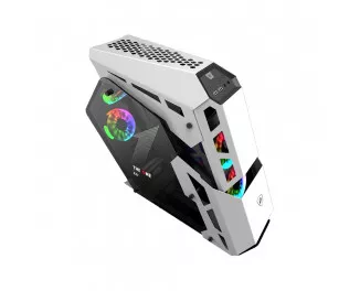 Корпус 1stPlayer ZX7-4F2-W-WH White без БП