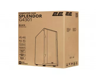 Корпус 2E Gaming Splendor G4301 без БП (2E-G4301)