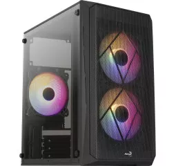 Корпус AeroCool CS-107-A-BK-v2 (ACCX-PC14002.11) Black 600W