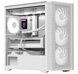 Корпус AeroCool D301A-G-WT-v2 (ACCS-DS03043.21) White без БП