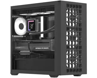 Корпус AeroCool D302A-G-BK-v1 (ACCS-DS04043.11) Black без БП