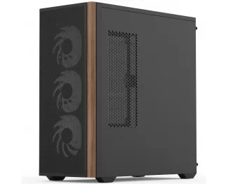 Корпус AeroCool D501A-G-BK-v2 (ACCM-DS01043.11) Black без БП