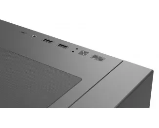 Корпус AeroCool D502A-G-BK-v1 (ACCM-DS02043.11) Black без БП