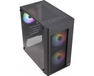 Корпус AeroCool Hexform-G-BK-v2 (ACCS-PV38033.11) Black без БП