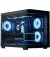 Корпус AeroCool P300C-G-BK-v1 (ACCS-PN02033.11) Black без БП