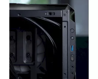 Корпус ALmordor SilverLining 160G ITX Black (ALSL160GIBK) без БЖ