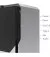 Корпус ALmordor SilverLining 160G ITX Silver (ALSL160GISL) без БП