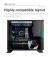 Корпус ALmordor Sparkle 170M Black (ALS170MMBK) без БЖ