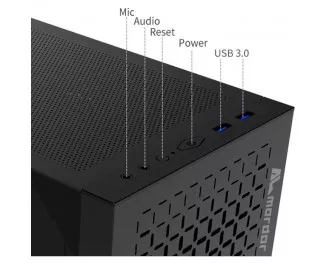 Корпус ALmordor Sparkle 170M Lite Black (ALS170MMLBK) без БЖ