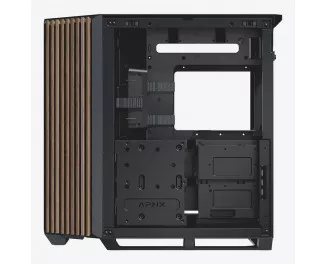Корпус APNX V1-W (APCM-VI01103.11) Black без БП