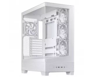 Корпус ASUS A31 Plus White Tempered Glass без БП (90DC00R3-B19000)