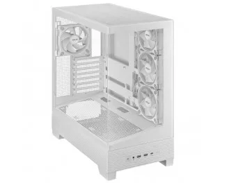 Корпус ASUS A31 Plus White Tempered Glass без БП (90DC00R3-B19000)
