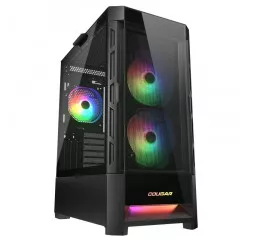 Корпус Cougar Duoface RGB Black без БП
