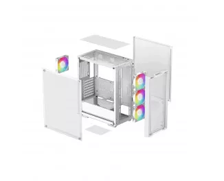 Корпус DeepCool CC560 Mesh V2 White (R-CC560-WHAMA4-G-2) без БП