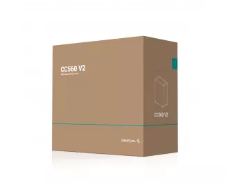Корпус DeepCool CC560 V2 Black (R-CC560-BKGAA4-G-2) без БП