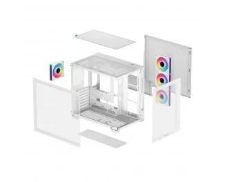 Корпус DeepCool CG530 4F White (R-CG530-WHADA4-G-1) без БП