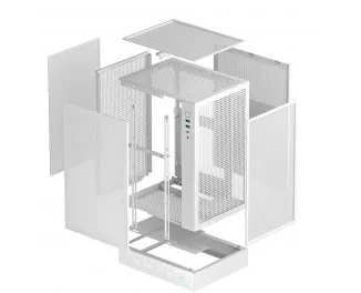 Корпус DeepCool CH170 Digital White (R-CH170-WHNPI0D-G-1) без БП