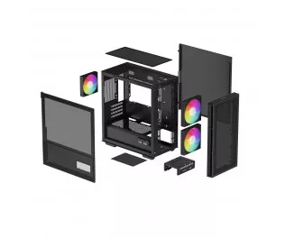 Корпус DeepCool CH360 Digital Black (R-CH360-BKAPE3D-G-1) без БП