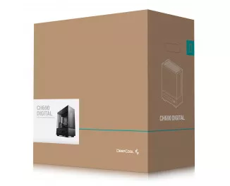 Корпус DeepCool CH690 Digital Black (R-CH690-BKNNA0D-G-1) без БП