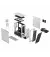 Корпус Fractal Design Meshify 2 Compact RGB White TG Clear Tint (FD-C-MES2C-08)
