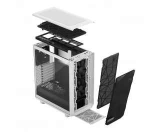 Корпус Fractal Design Meshify 2 Compact White TG CT (FD-C-MES2C-05)