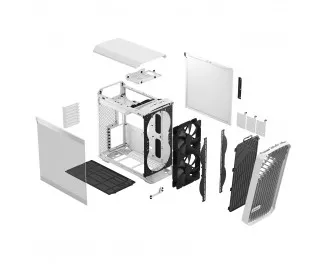 Корпус Fractal Design Torrent Compact White TG Clear Tint (FD-C-TOR1C-03)