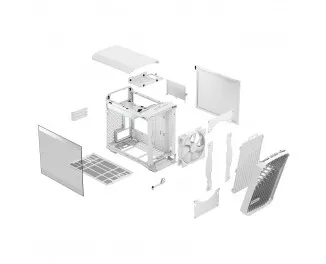 Корпус Fractal Design Torrent Nano RGB White TG Clear Tint (FD-C-TOR1N-05)