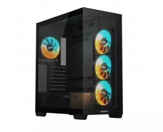 Корпус Gigabyte AORUS C500 Panoramic Stealth Tempered Glass Black без БП (GB-C500P ST)